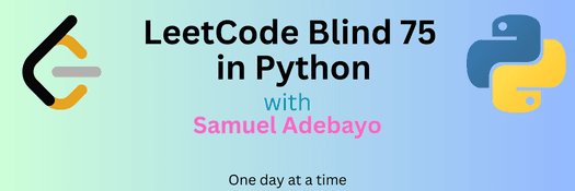 Leetcode Blind 75 Series